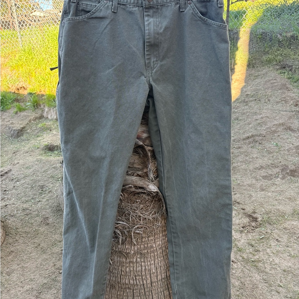 Dickies Men's Cargo Pants - Olive Green